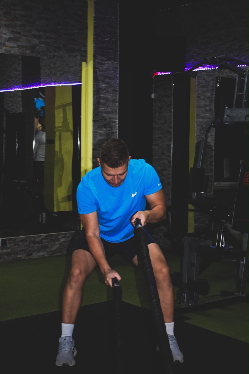 Kondicija - battle ropes